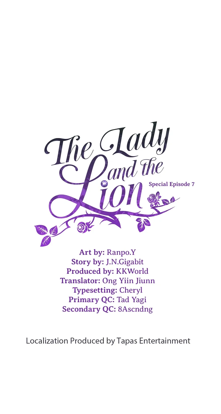 The Lady and the Lion Chapter 7.1 page 1 - 
