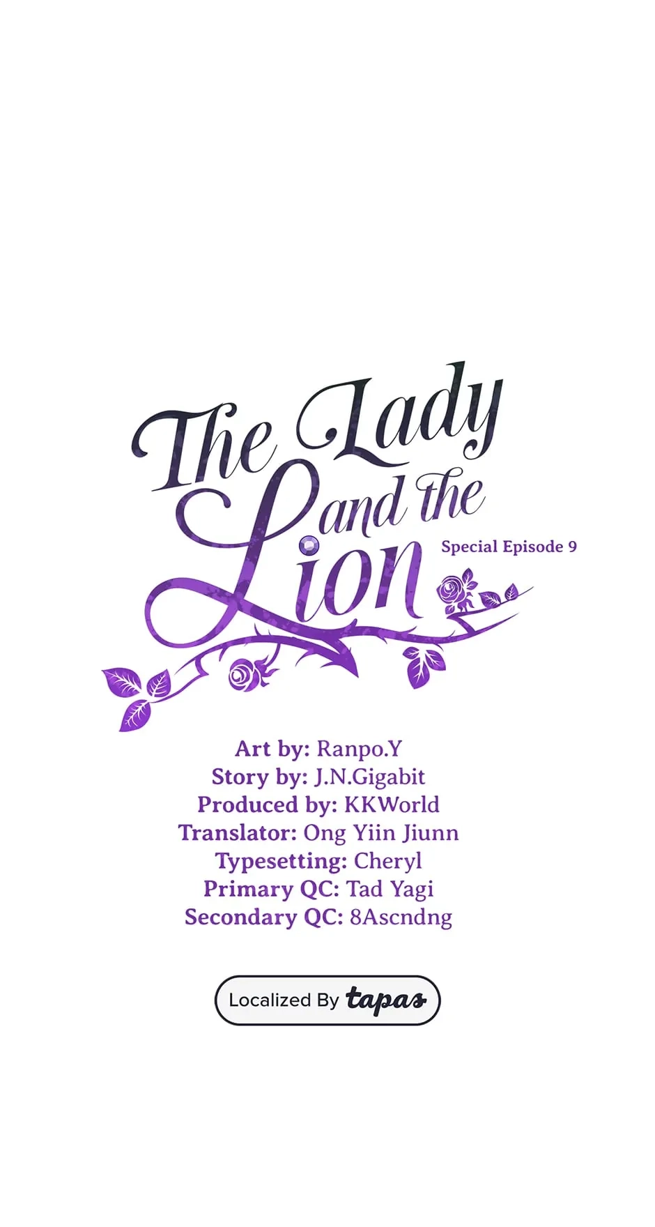 The Lady and the Lion Chapter 9.1 page 1 - 