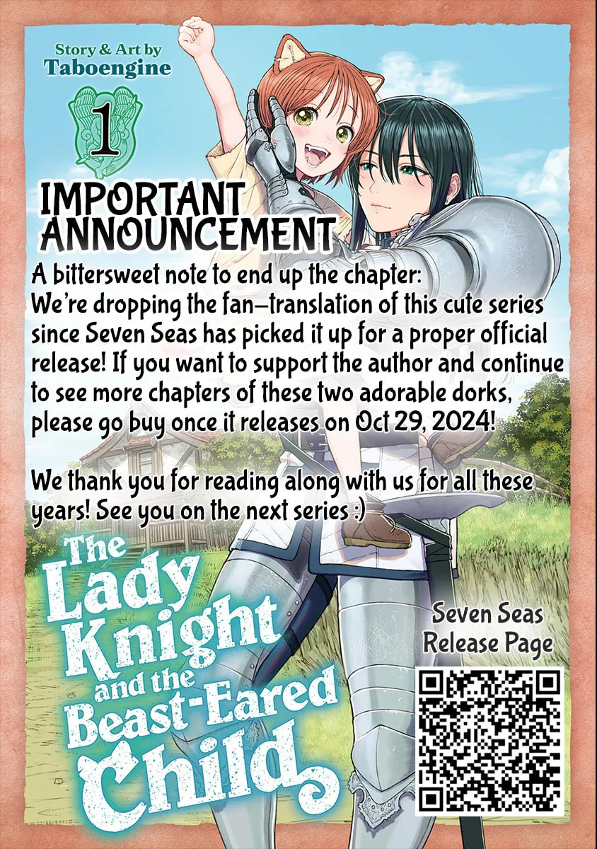 The Lady Knight and the Beast-Eared Child Chapter 39 page 1 - 