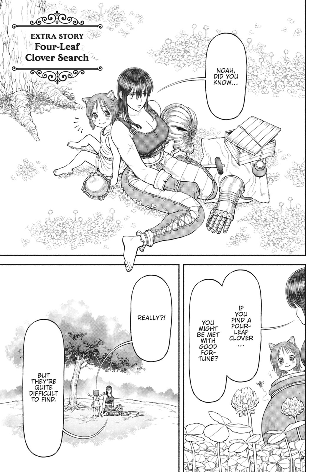 The Lady Knight and the Beast-Eared Child Chapter 44.1 page 1 - 