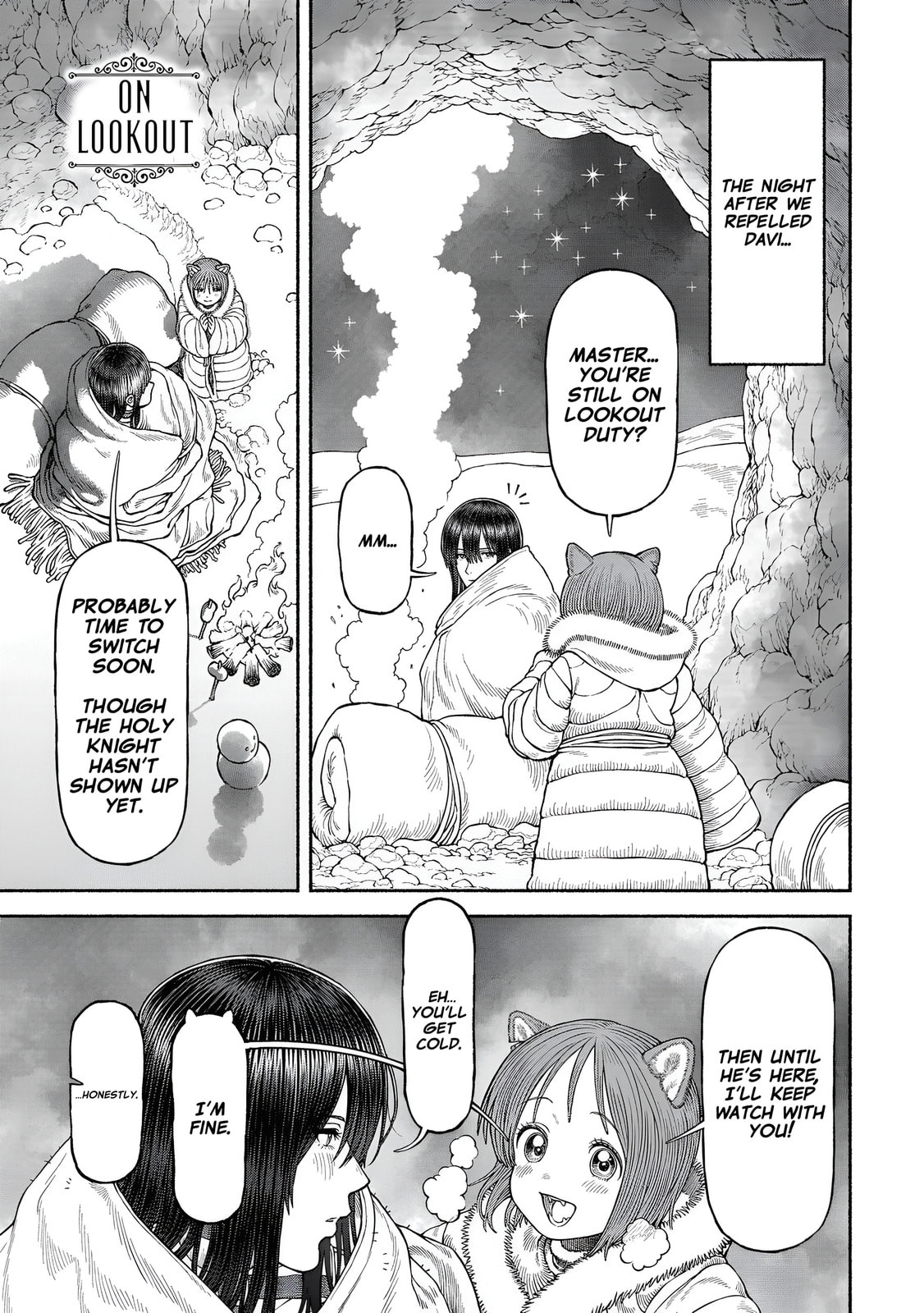 The Lady Knight and the Beast-Eared Child Chapter 50.5 page 1 - 