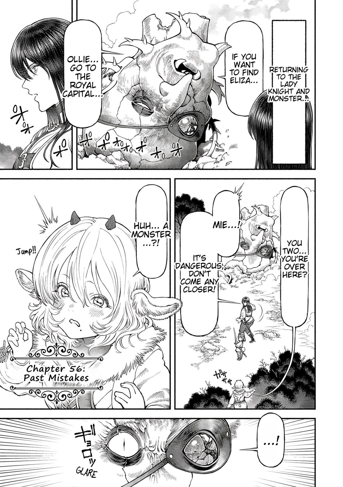 The Lady Knight and the Beast-Eared Child Chapter 56 page 1 - 