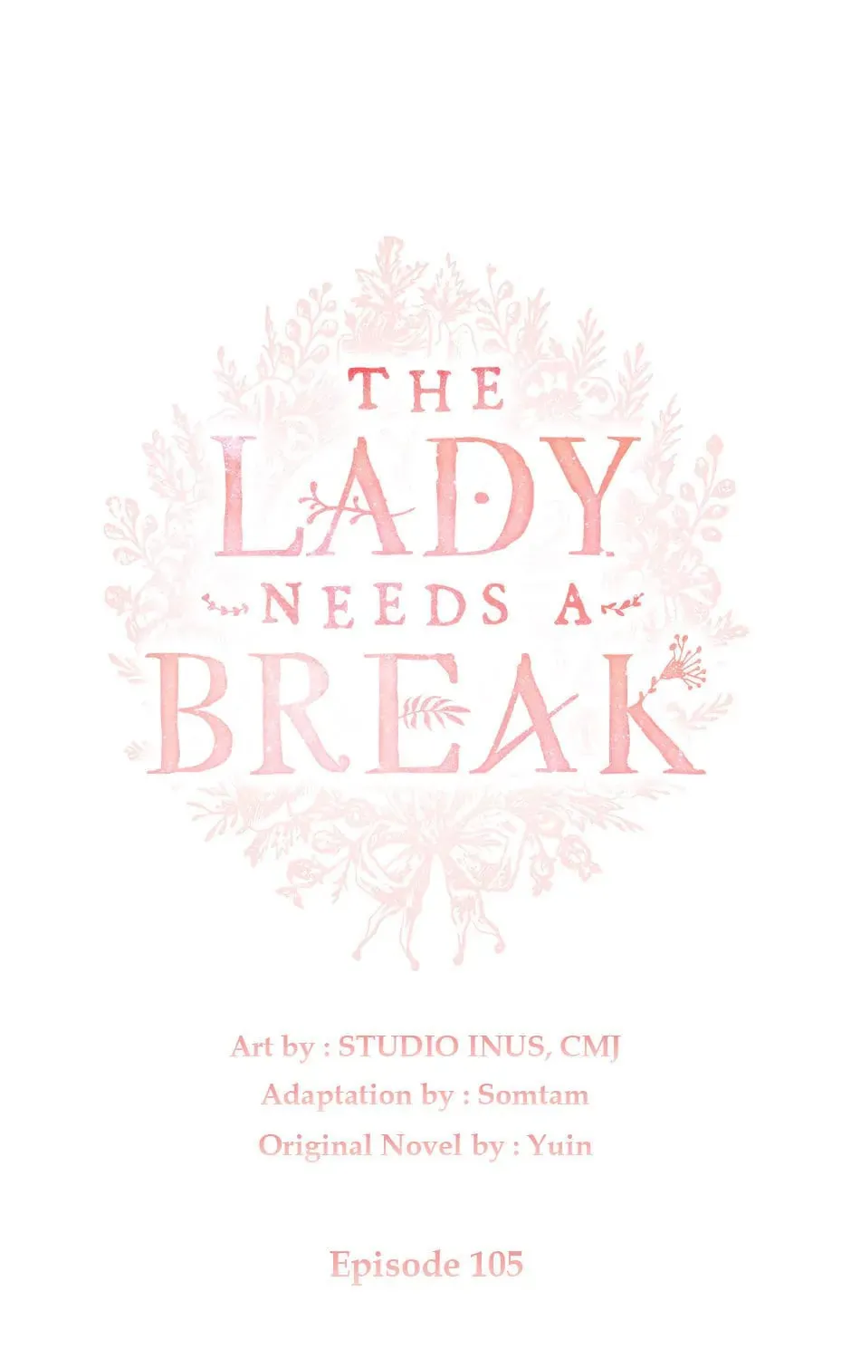 The Lady Needs a Break Chapter 105 page 1 - 