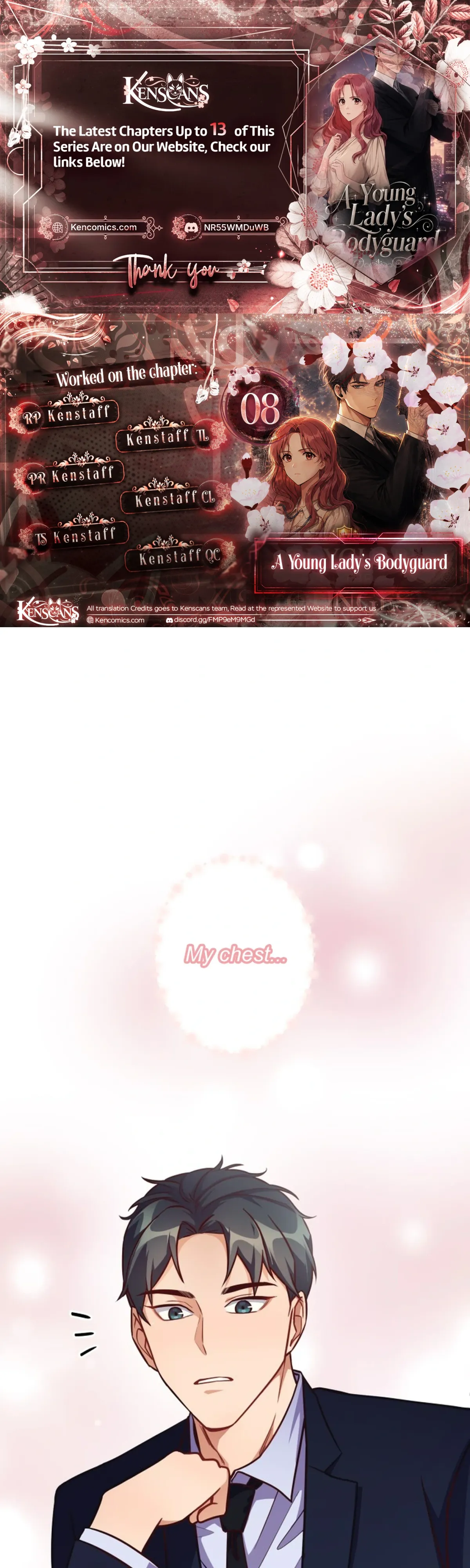 The lady’s bodyguard Chapter 8 page 1 - 