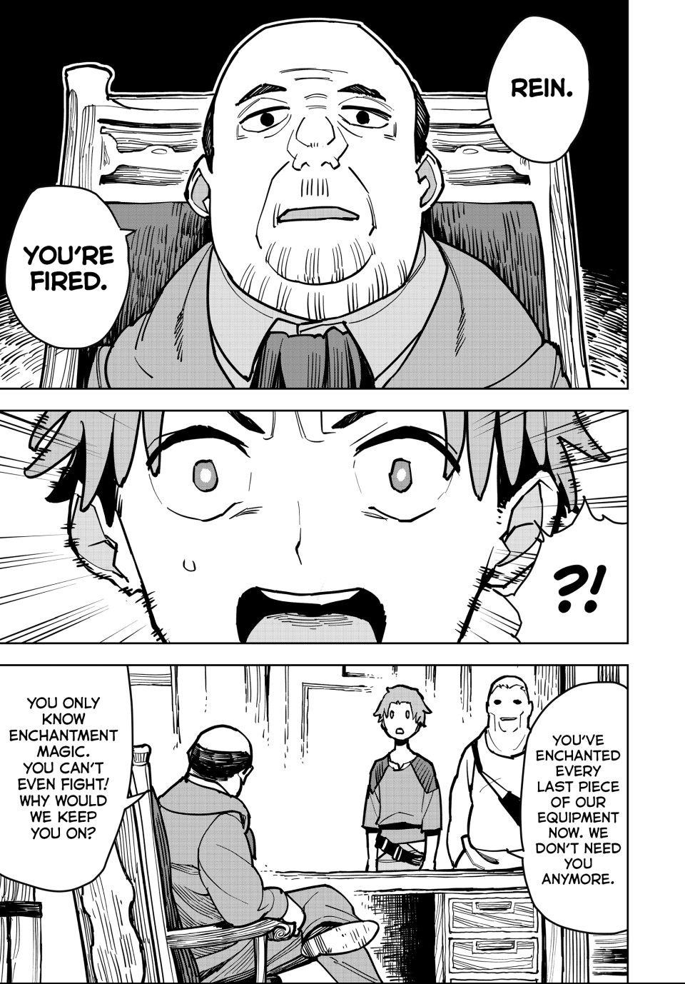The Exiled Cheating Magician Enjoys a Carefree Second Life.: I Can Grant “Reinforcement Points” Not Only to Weapons, but to Anything, and I Can Revoke the Effects at Any Time I Choose. But Are Those Left Behind Okay? Chapter 1 page 11 - 