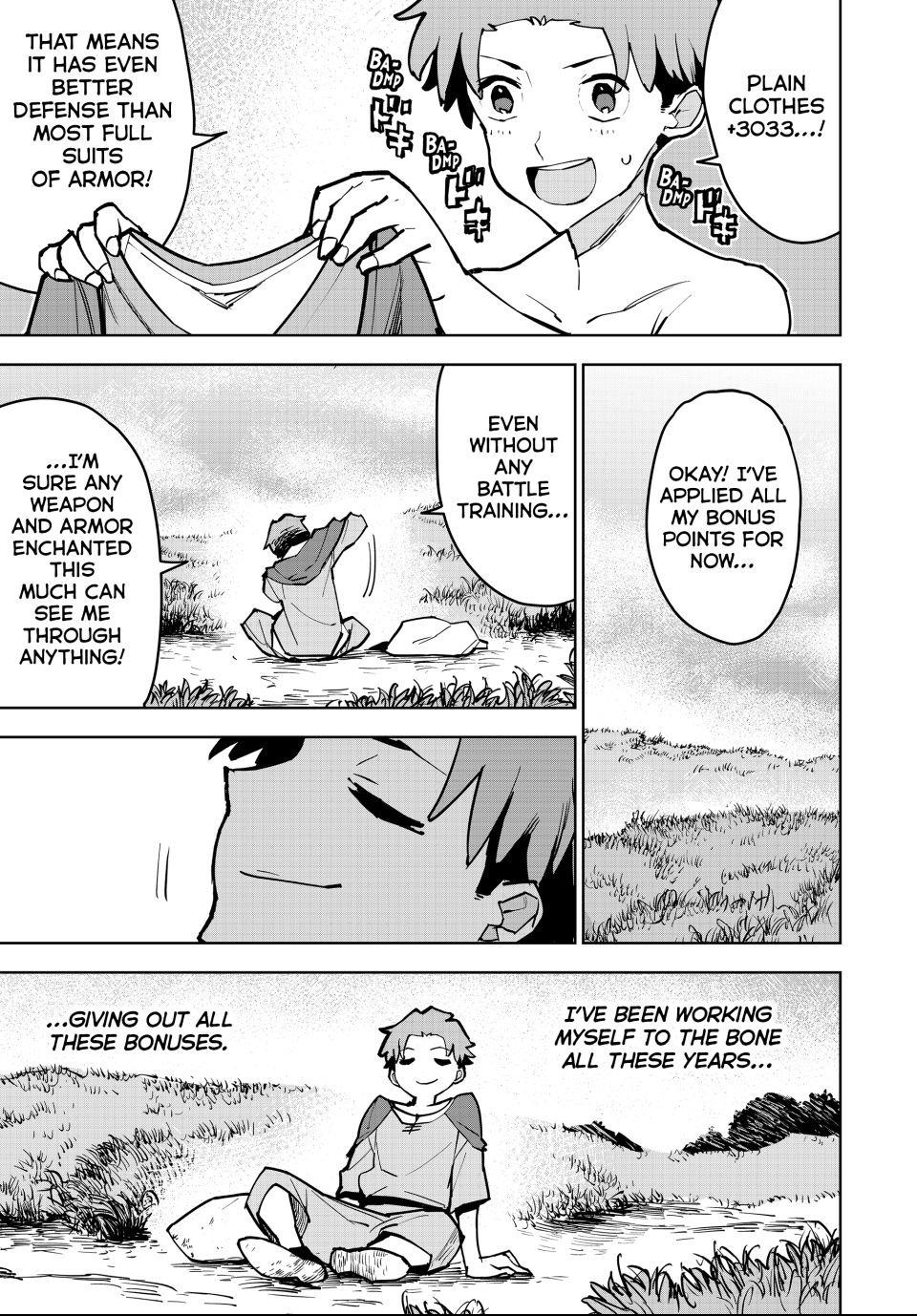 The Exiled Cheating Magician Enjoys a Carefree Second Life.: I Can Grant “Reinforcement Points” Not Only to Weapons, but to Anything, and I Can Revoke the Effects at Any Time I Choose. But Are Those Left Behind Okay? Chapter 1 page 23 - 