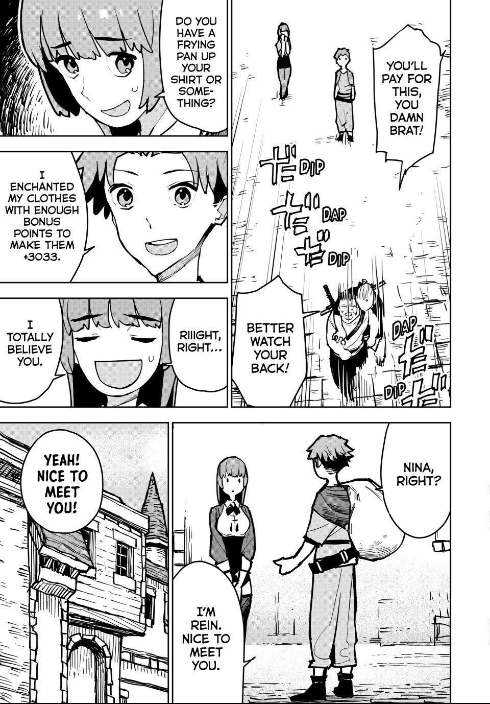 The Exiled Cheating Magician Enjoys a Carefree Second Life.: I Can Grant “Reinforcement Points” Not Only to Weapons, but to Anything, and I Can Revoke the Effects at Any Time I Choose. But Are Those Left Behind Okay? Chapter 1 page 33 - 