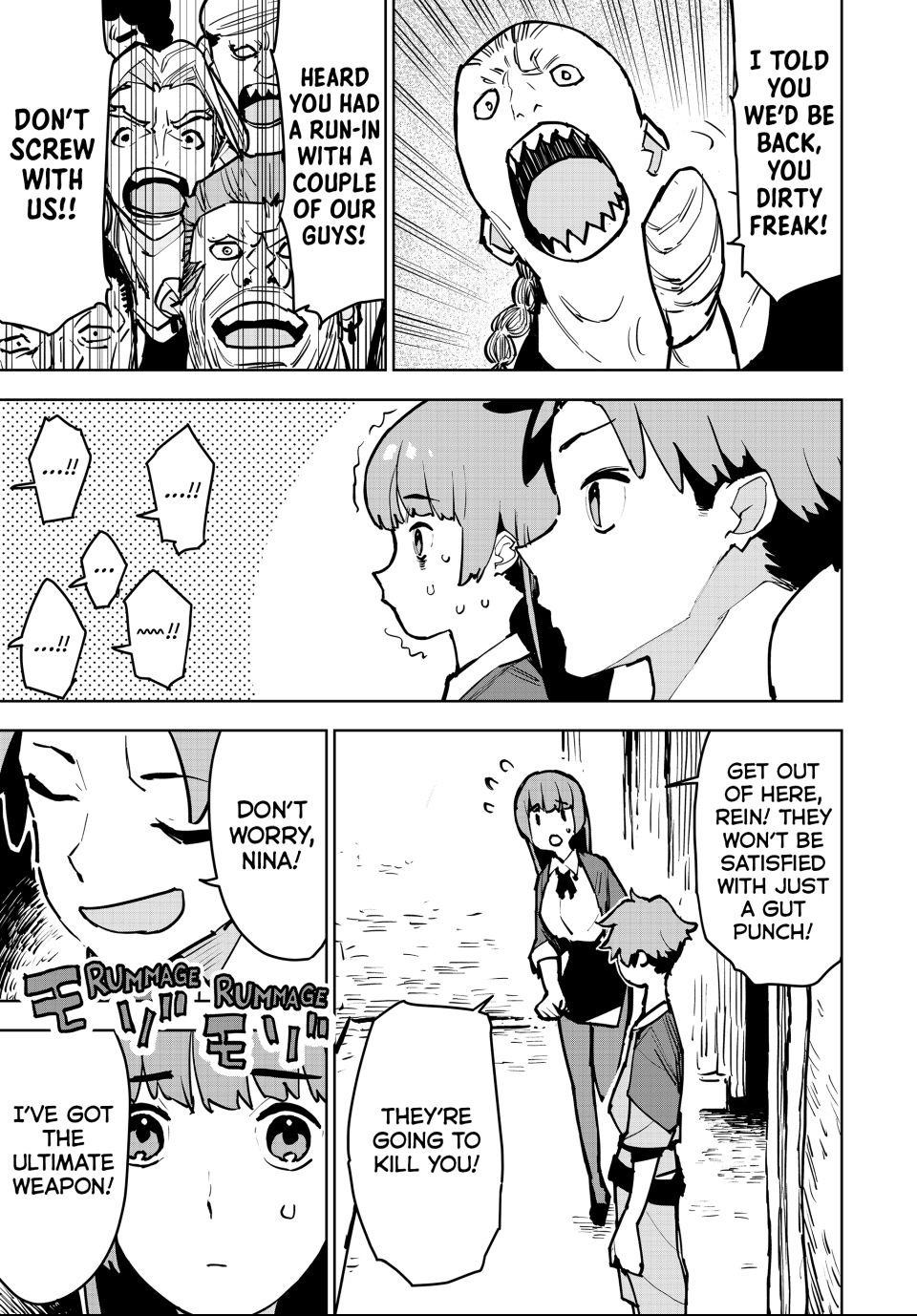 The Exiled Cheating Magician Enjoys a Carefree Second Life.: I Can Grant “Reinforcement Points” Not Only to Weapons, but to Anything, and I Can Revoke the Effects at Any Time I Choose. But Are Those Left Behind Okay? Chapter 1 page 43 - 