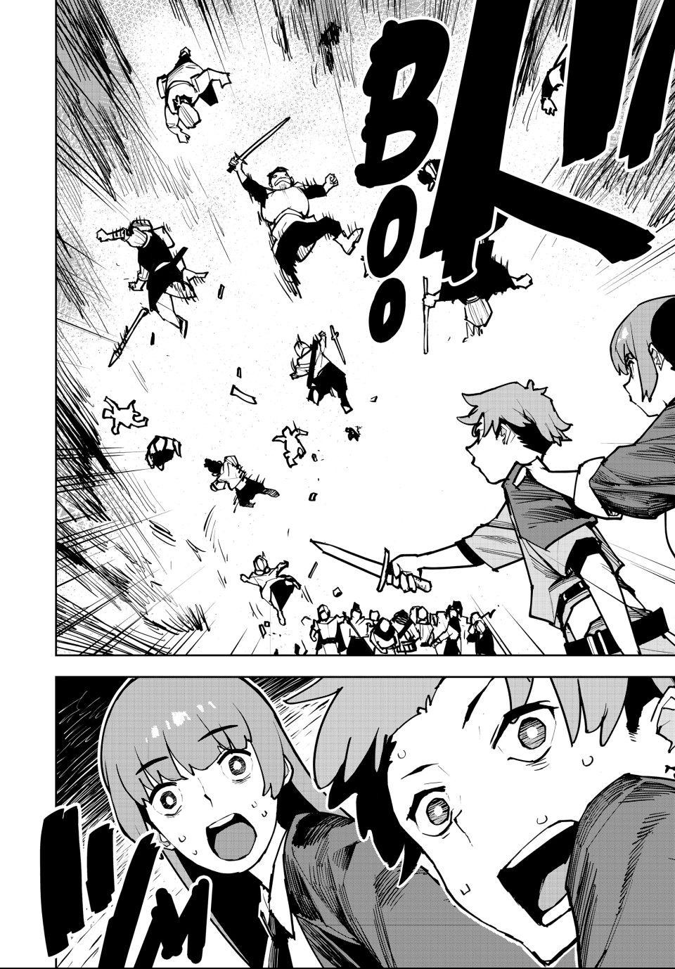 The Exiled Cheating Magician Enjoys a Carefree Second Life.: I Can Grant “Reinforcement Points” Not Only to Weapons, but to Anything, and I Can Revoke the Effects at Any Time I Choose. But Are Those Left Behind Okay? Chapter 1 page 46 - 
