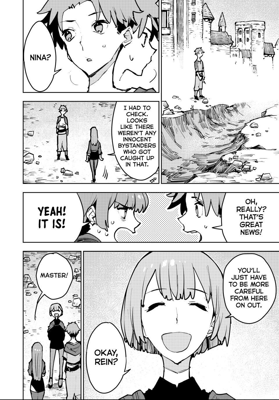 The Exiled Cheating Magician Enjoys a Carefree Second Life.: I Can Grant “Reinforcement Points” Not Only to Weapons, but to Anything, and I Can Revoke the Effects at Any Time I Choose. But Are Those Left Behind Okay? Chapter 1 page 50 - 