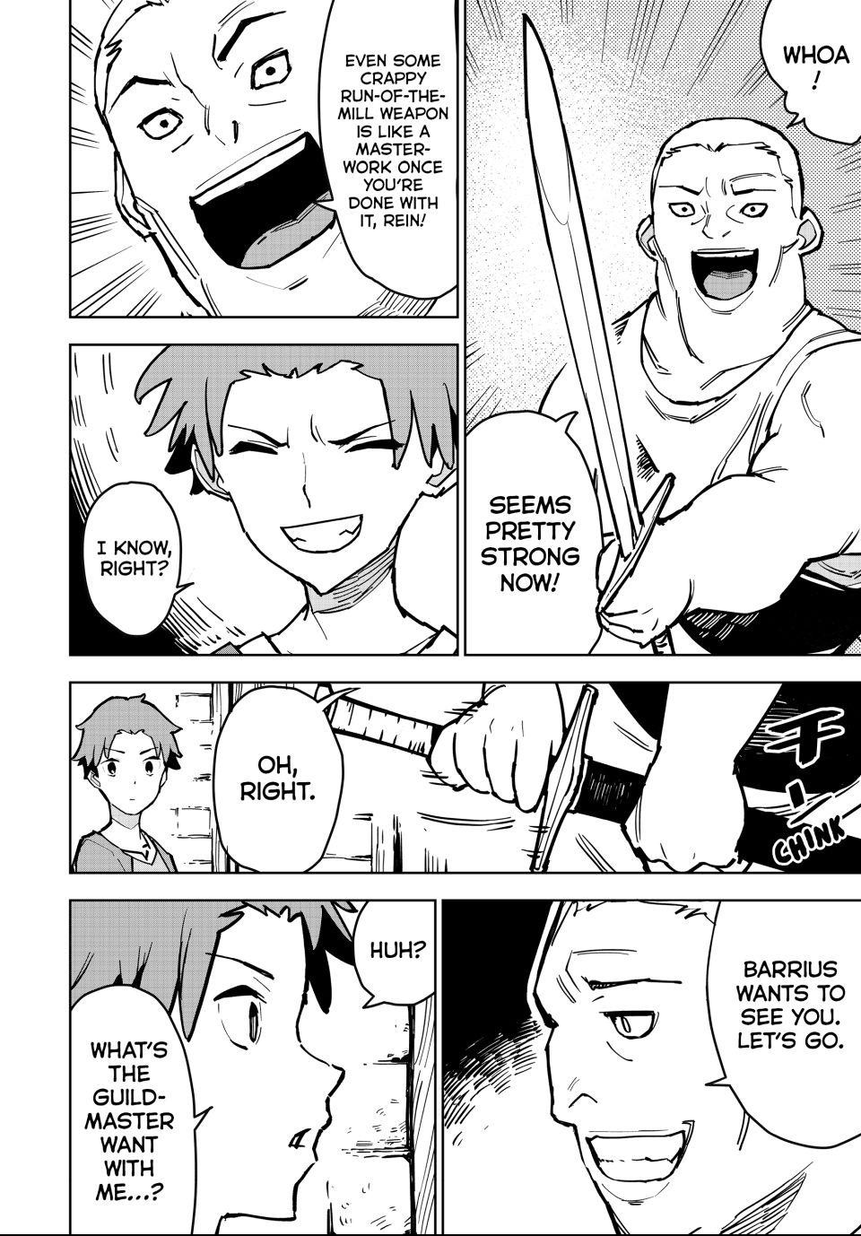 The Exiled Cheating Magician Enjoys a Carefree Second Life.: I Can Grant “Reinforcement Points” Not Only to Weapons, but to Anything, and I Can Revoke the Effects at Any Time I Choose. But Are Those Left Behind Okay? Chapter 1 page 8 - 
