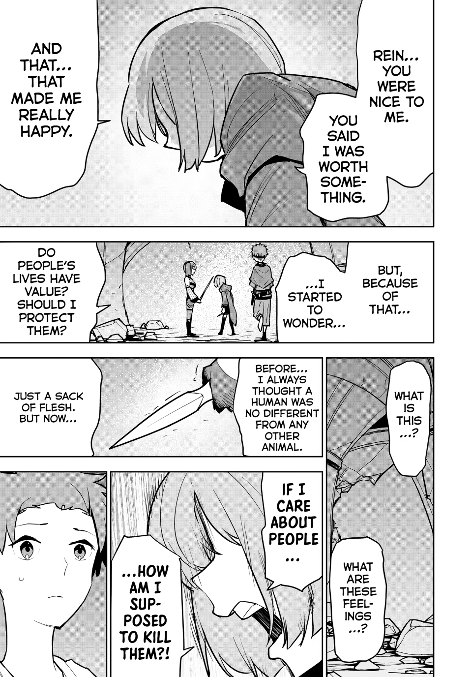 The Exiled Cheating Magician Enjoys a Carefree Second Life.: I Can Grant “Reinforcement Points” Not Only to Weapons, but to Anything, and I Can Revoke the Effects at Any Time I Choose. But Are Those Left Behind Okay? Chapter 10 page 13 - 