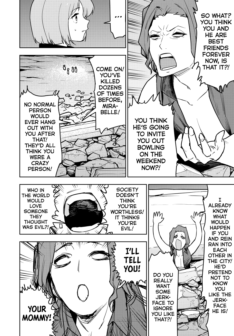 The Exiled Cheating Magician Enjoys a Carefree Second Life.: I Can Grant “Reinforcement Points” Not Only to Weapons, but to Anything, and I Can Revoke the Effects at Any Time I Choose. But Are Those Left Behind Okay? Chapter 10 page 20 - 