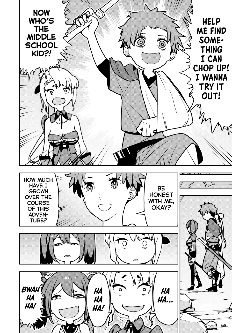 The Exiled Cheating Magician Enjoys a Carefree Second Life.: I Can Grant “Reinforcement Points” Not Only to Weapons, but to Anything, and I Can Revoke the Effects at Any Time I Choose. But Are Those Left Behind Okay? Chapter 10 page 40 - 