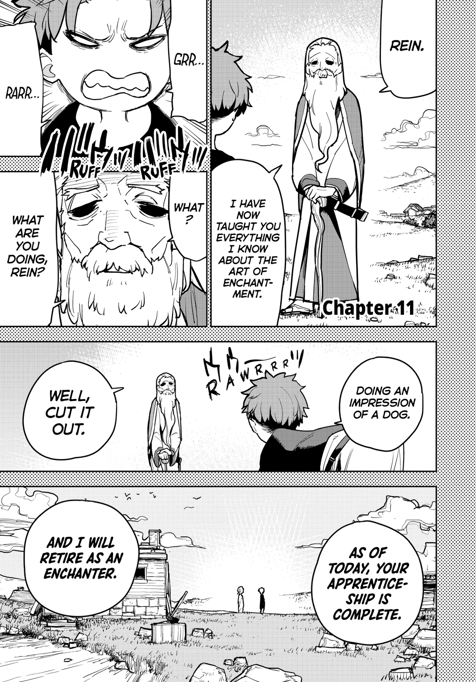 The Exiled Cheating Magician Enjoys a Carefree Second Life.: I Can Grant “Reinforcement Points” Not Only to Weapons, but to Anything, and I Can Revoke the Effects at Any Time I Choose. But Are Those Left Behind Okay? Chapter 11 page 1 - 