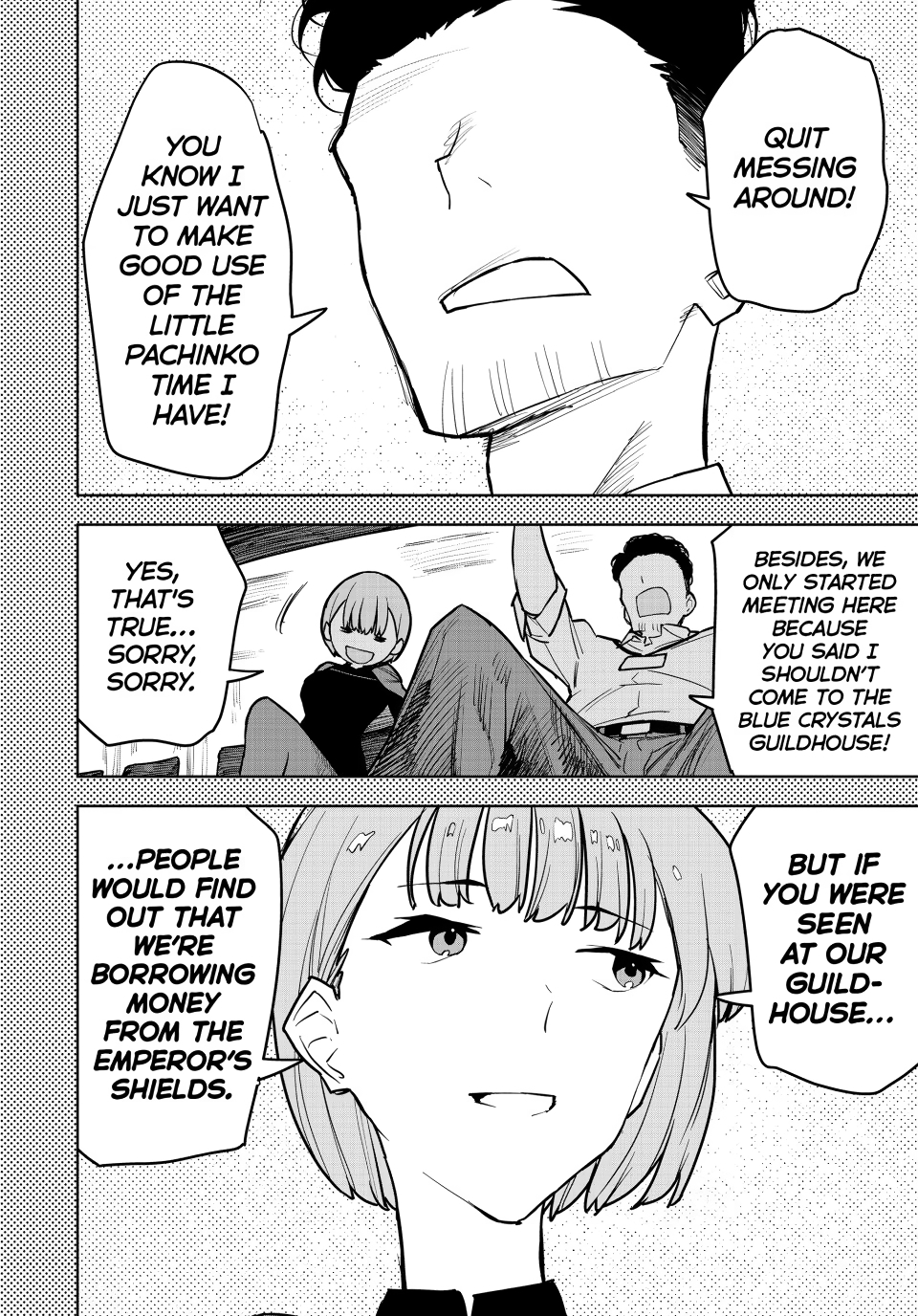 The Exiled Cheating Magician Enjoys a Carefree Second Life.: I Can Grant “Reinforcement Points” Not Only to Weapons, but to Anything, and I Can Revoke the Effects at Any Time I Choose. But Are Those Left Behind Okay? Chapter 11 page 42 - 