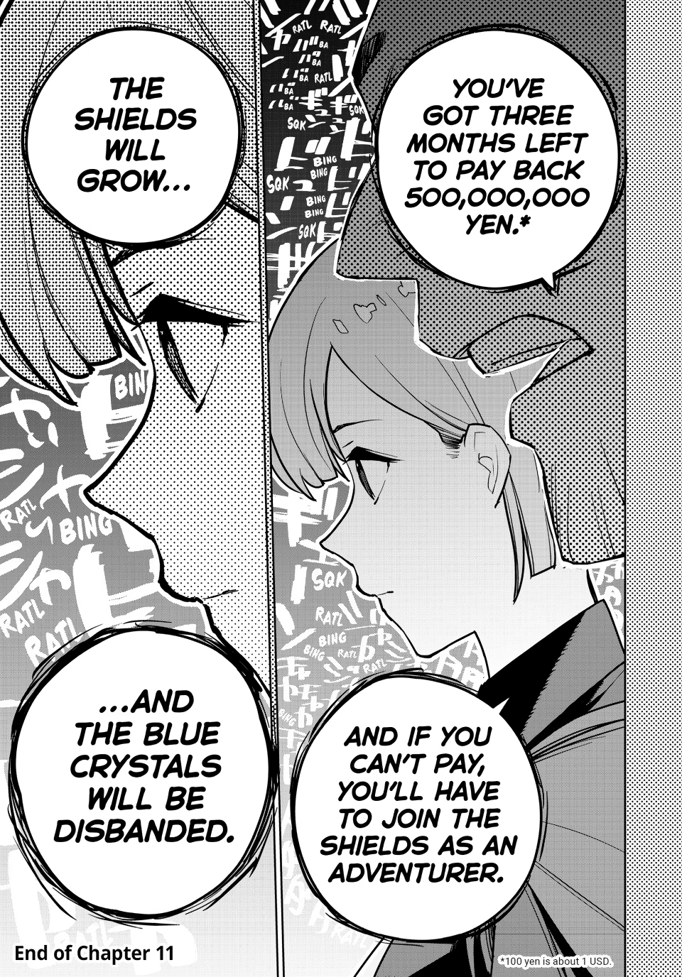 The Exiled Cheating Magician Enjoys a Carefree Second Life.: I Can Grant “Reinforcement Points” Not Only to Weapons, but to Anything, and I Can Revoke the Effects at Any Time I Choose. But Are Those Left Behind Okay? Chapter 11 page 45 - 