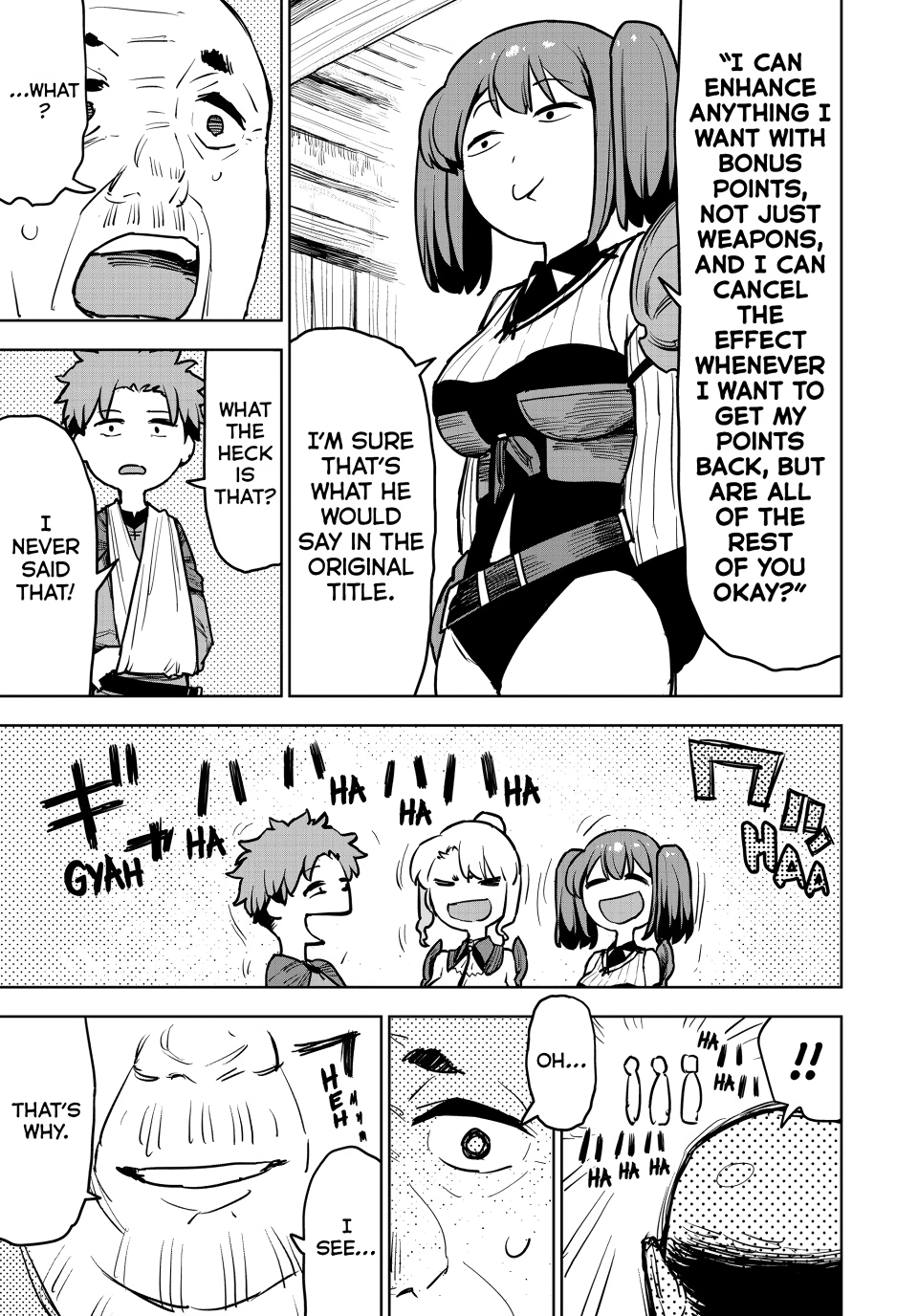 The Exiled Cheating Magician Enjoys a Carefree Second Life.: I Can Grant “Reinforcement Points” Not Only to Weapons, but to Anything, and I Can Revoke the Effects at Any Time I Choose. But Are Those Left Behind Okay? Chapter 12 page 25 - 