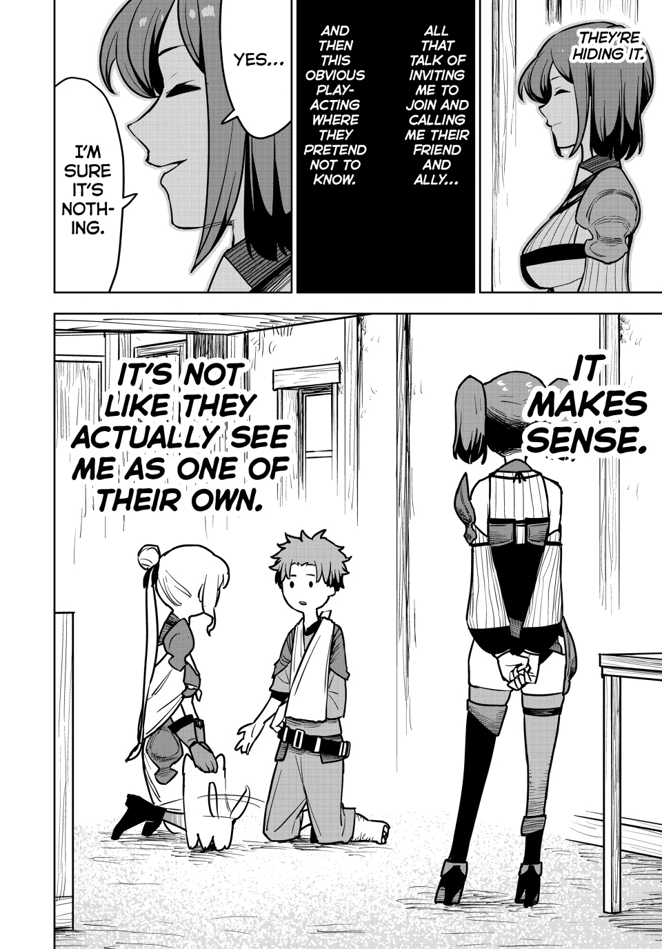 The Exiled Cheating Magician Enjoys a Carefree Second Life.: I Can Grant “Reinforcement Points” Not Only to Weapons, but to Anything, and I Can Revoke the Effects at Any Time I Choose. But Are Those Left Behind Okay? Chapter 12 page 30 - 