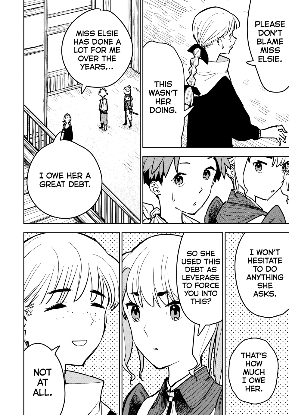 The Exiled Cheating Magician Enjoys a Carefree Second Life.: I Can Grant “Reinforcement Points” Not Only to Weapons, but to Anything, and I Can Revoke the Effects at Any Time I Choose. But Are Those Left Behind Okay? Chapter 13 page 28 - 