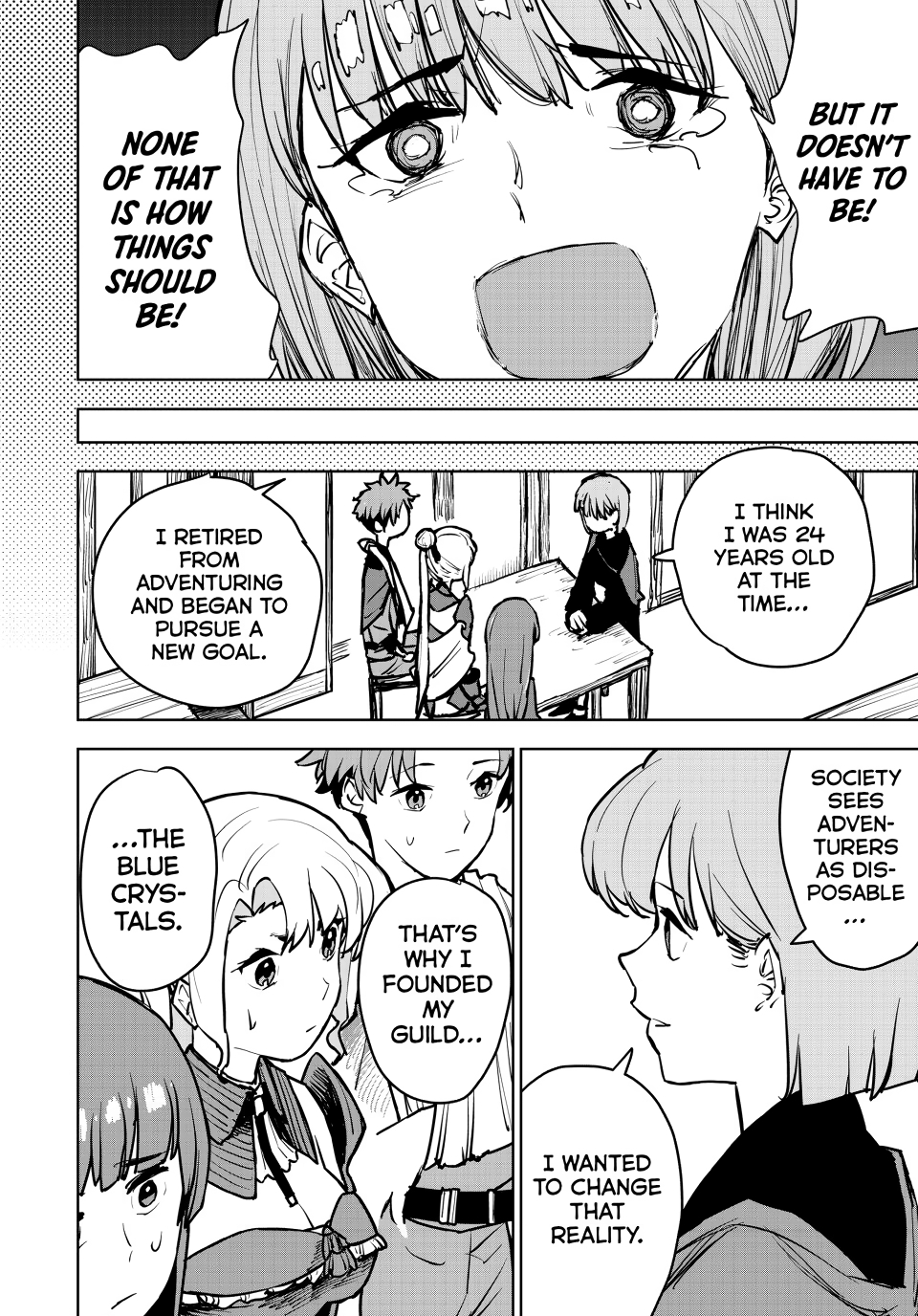 The Exiled Cheating Magician Enjoys a Carefree Second Life.: I Can Grant “Reinforcement Points” Not Only to Weapons, but to Anything, and I Can Revoke the Effects at Any Time I Choose. But Are Those Left Behind Okay? Chapter 13 page 38 - 