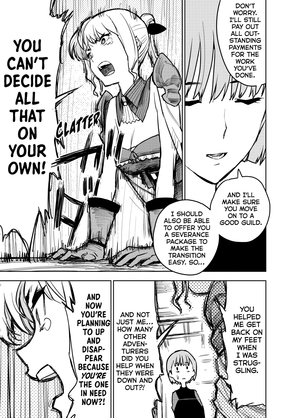 The Exiled Cheating Magician Enjoys a Carefree Second Life.: I Can Grant “Reinforcement Points” Not Only to Weapons, but to Anything, and I Can Revoke the Effects at Any Time I Choose. But Are Those Left Behind Okay? Chapter 13 page 45 - 
