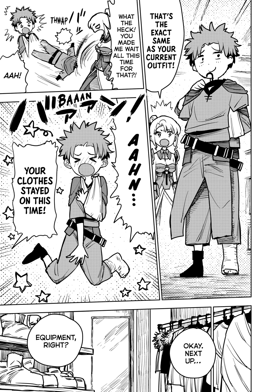 The Exiled Cheating Magician Enjoys a Carefree Second Life.: I Can Grant “Reinforcement Points” Not Only to Weapons, but to Anything, and I Can Revoke the Effects at Any Time I Choose. But Are Those Left Behind Okay? Chapter 14 page 13 - 