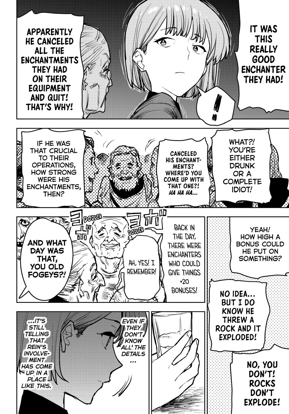 The Exiled Cheating Magician Enjoys a Carefree Second Life.: I Can Grant “Reinforcement Points” Not Only to Weapons, but to Anything, and I Can Revoke the Effects at Any Time I Choose. But Are Those Left Behind Okay? Chapter 14 page 28 - 