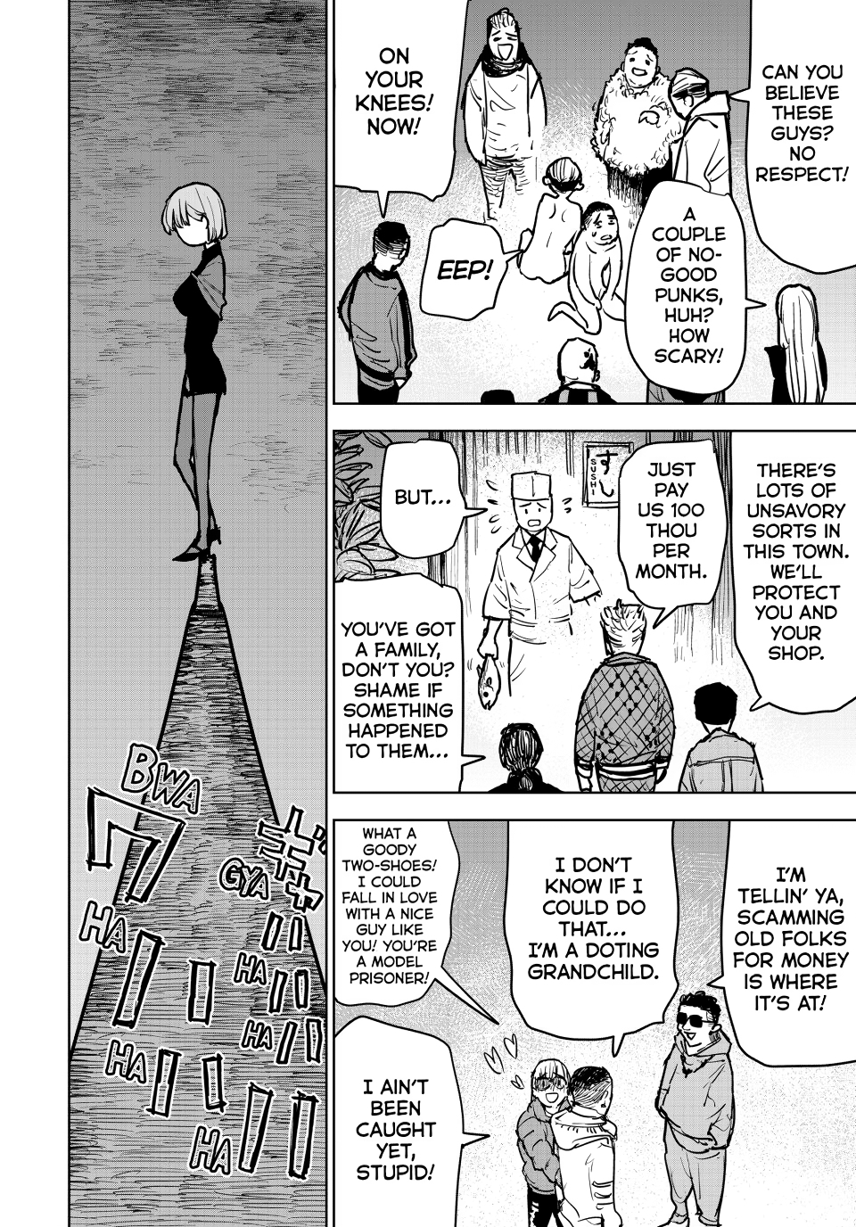 The Exiled Cheating Magician Enjoys a Carefree Second Life.: I Can Grant “Reinforcement Points” Not Only to Weapons, but to Anything, and I Can Revoke the Effects at Any Time I Choose. But Are Those Left Behind Okay? Chapter 14 page 36 - 