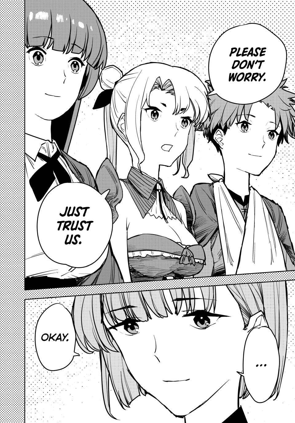 The Exiled Cheating Magician Enjoys a Carefree Second Life.: I Can Grant “Reinforcement Points” Not Only to Weapons, but to Anything, and I Can Revoke the Effects at Any Time I Choose. But Are Those Left Behind Okay? Chapter 14 page 8 - 