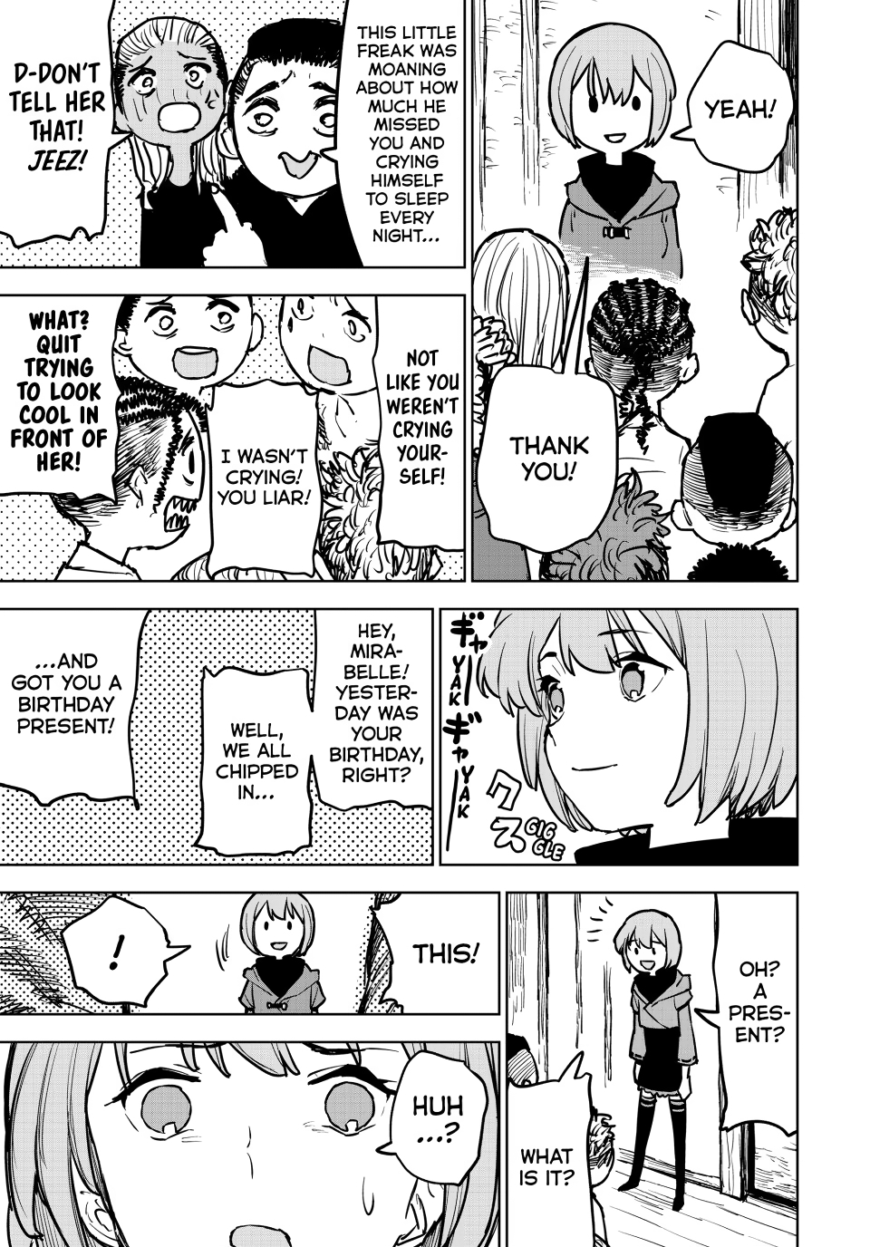 The Exiled Cheating Magician Enjoys a Carefree Second Life.: I Can Grant “Reinforcement Points” Not Only to Weapons, but to Anything, and I Can Revoke the Effects at Any Time I Choose. But Are Those Left Behind Okay? Chapter 15 page 29 - 