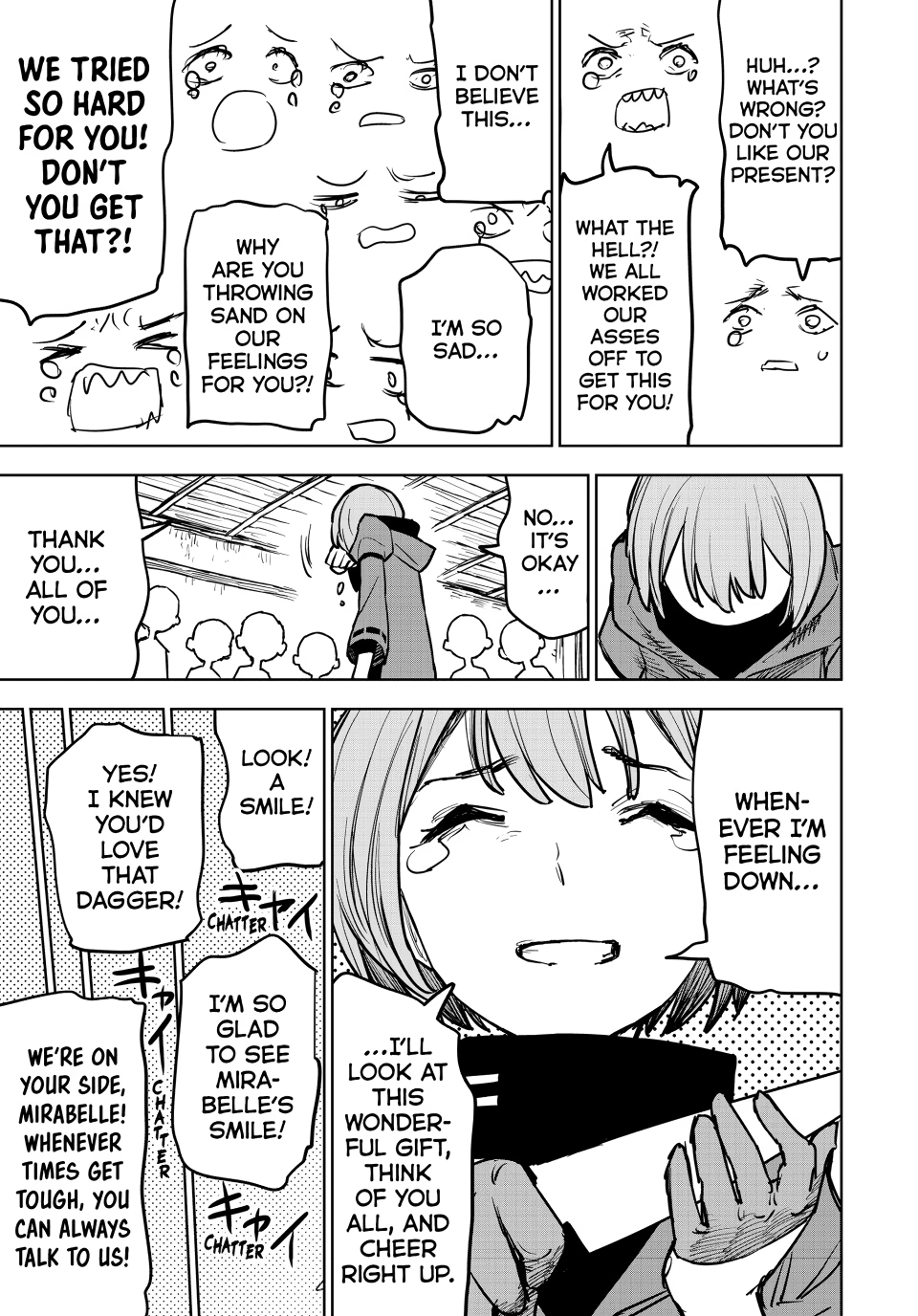 The Exiled Cheating Magician Enjoys a Carefree Second Life.: I Can Grant “Reinforcement Points” Not Only to Weapons, but to Anything, and I Can Revoke the Effects at Any Time I Choose. But Are Those Left Behind Okay? Chapter 15 page 31 - 