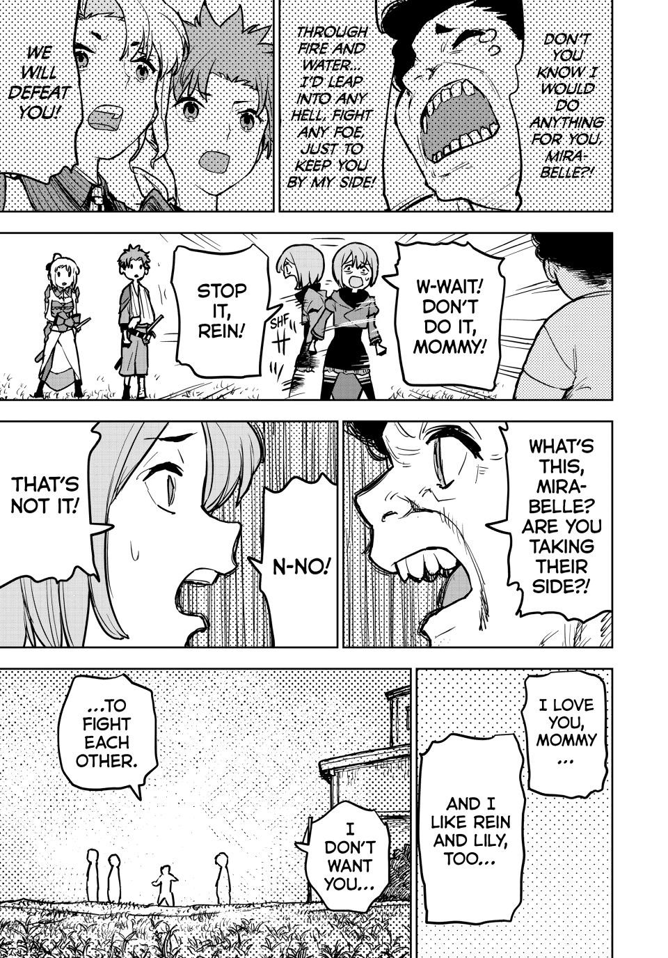 The Exiled Cheating Magician Enjoys a Carefree Second Life.: I Can Grant “Reinforcement Points” Not Only to Weapons, but to Anything, and I Can Revoke the Effects at Any Time I Choose. But Are Those Left Behind Okay? Chapter 15 page 35 - 