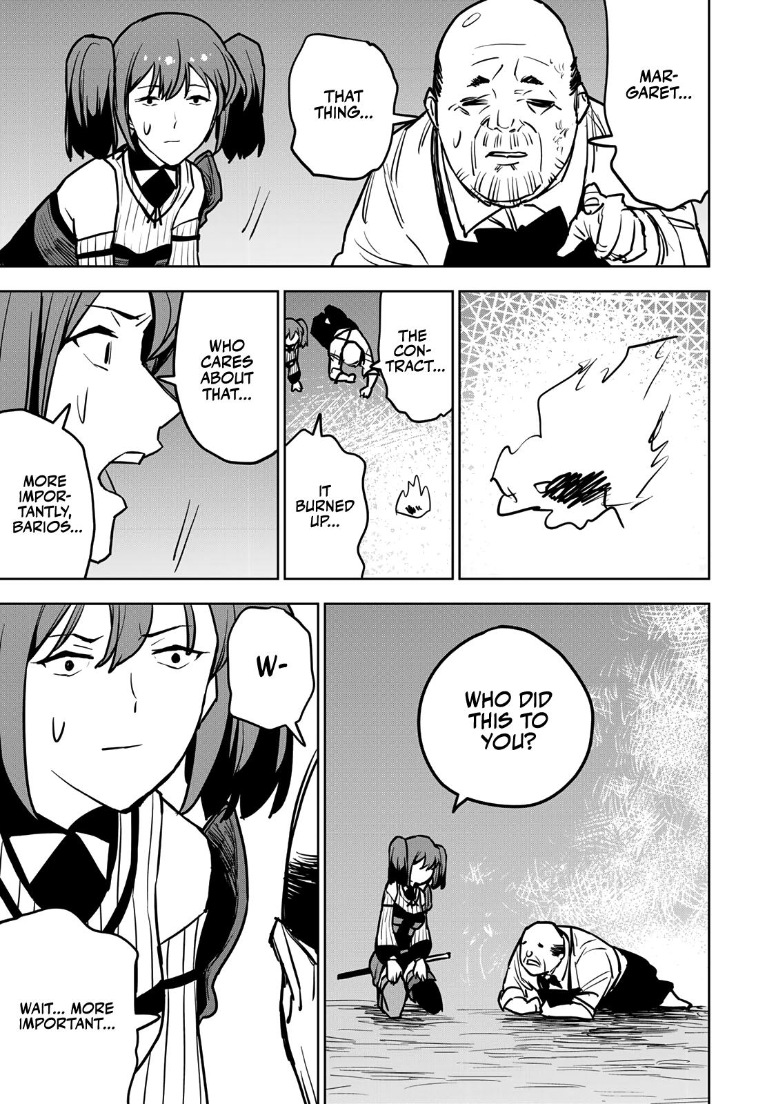 The Exiled Cheating Magician Enjoys a Carefree Second Life.: I Can Grant “Reinforcement Points” Not Only to Weapons, but to Anything, and I Can Revoke the Effects at Any Time I Choose. But Are Those Left Behind Okay? Chapter 16 page 33 - 
