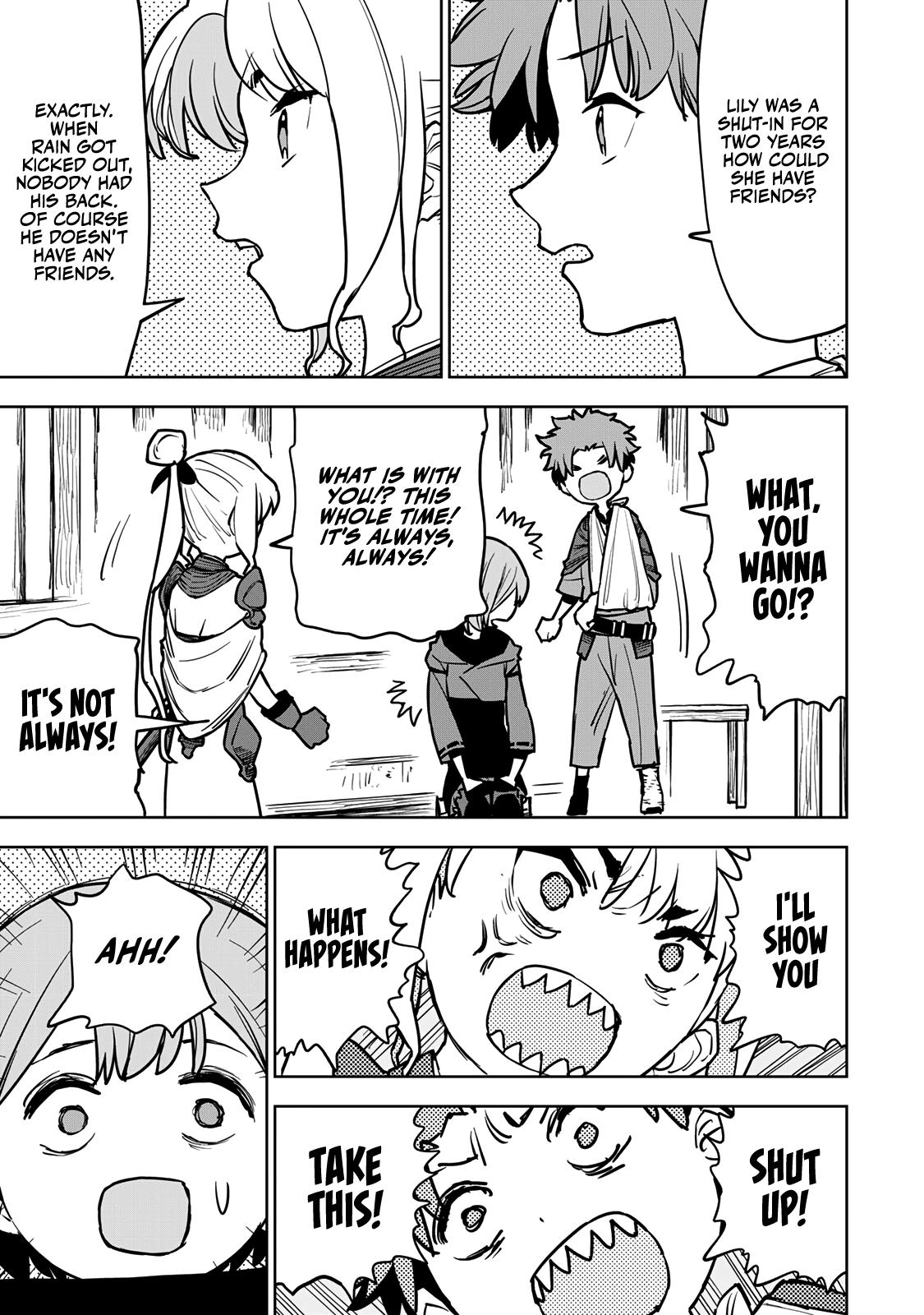 The Exiled Cheating Magician Enjoys a Carefree Second Life.: I Can Grant “Reinforcement Points” Not Only to Weapons, but to Anything, and I Can Revoke the Effects at Any Time I Choose. But Are Those Left Behind Okay? Chapter 16 page 7 - 
