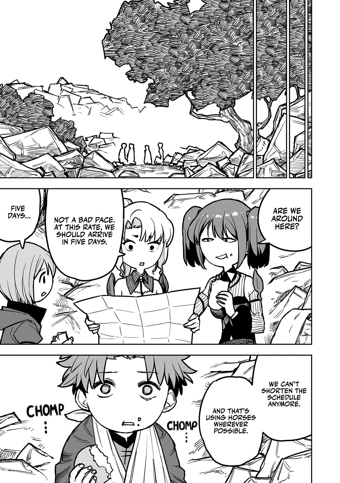 The Exiled Cheating Magician Enjoys a Carefree Second Life.: I Can Grant “Reinforcement Points” Not Only to Weapons, but to Anything, and I Can Revoke the Effects at Any Time I Choose. But Are Those Left Behind Okay? Chapter 17 page 16 - 