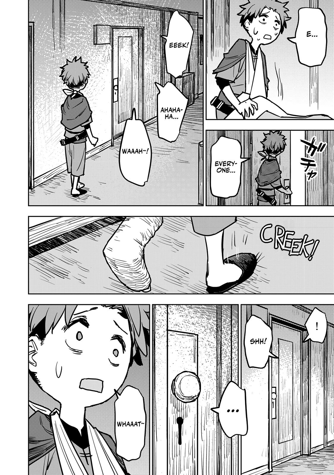 The Exiled Cheating Magician Enjoys a Carefree Second Life.: I Can Grant “Reinforcement Points” Not Only to Weapons, but to Anything, and I Can Revoke the Effects at Any Time I Choose. But Are Those Left Behind Okay? Chapter 17 page 33 - 