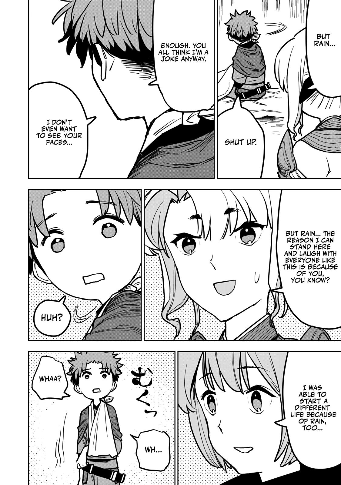 The Exiled Cheating Magician Enjoys a Carefree Second Life.: I Can Grant “Reinforcement Points” Not Only to Weapons, but to Anything, and I Can Revoke the Effects at Any Time I Choose. But Are Those Left Behind Okay? Chapter 17 page 47 - 