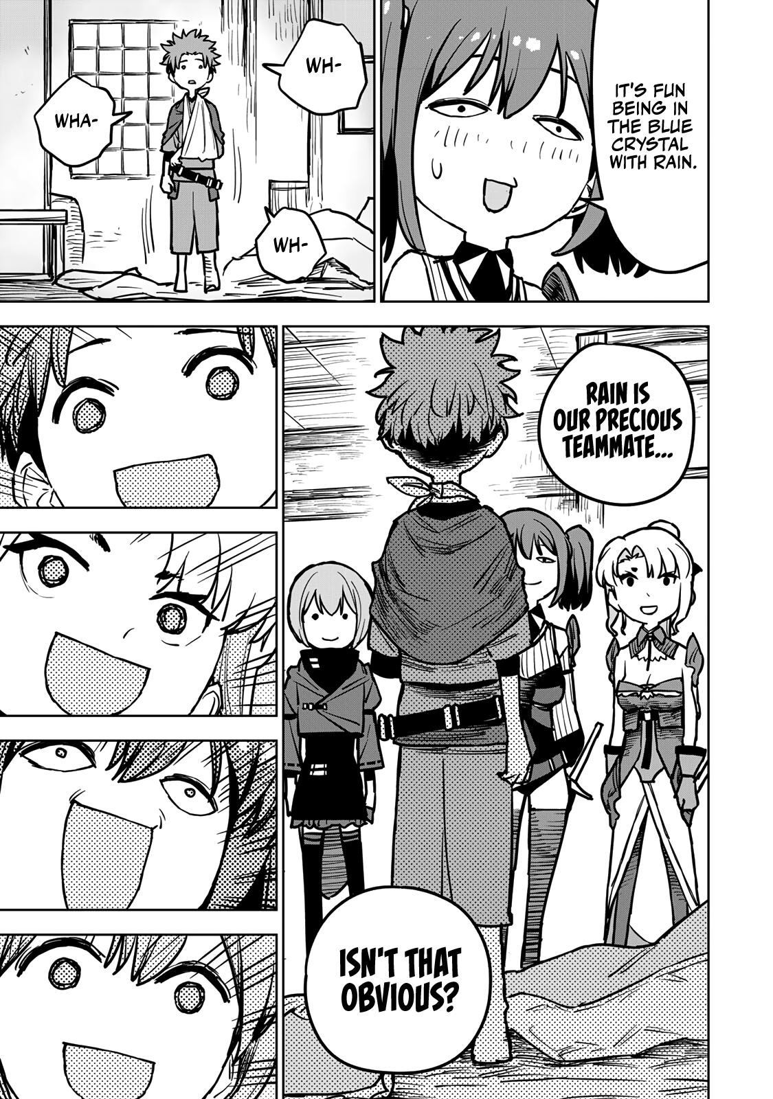 The Exiled Cheating Magician Enjoys a Carefree Second Life.: I Can Grant “Reinforcement Points” Not Only to Weapons, but to Anything, and I Can Revoke the Effects at Any Time I Choose. But Are Those Left Behind Okay? Chapter 17 page 48 - 