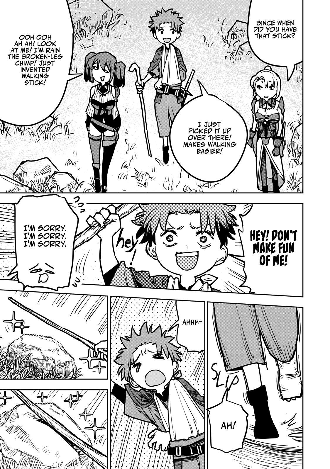 The Exiled Cheating Magician Enjoys a Carefree Second Life.: I Can Grant “Reinforcement Points” Not Only to Weapons, but to Anything, and I Can Revoke the Effects at Any Time I Choose. But Are Those Left Behind Okay? Chapter 18 page 15 - 