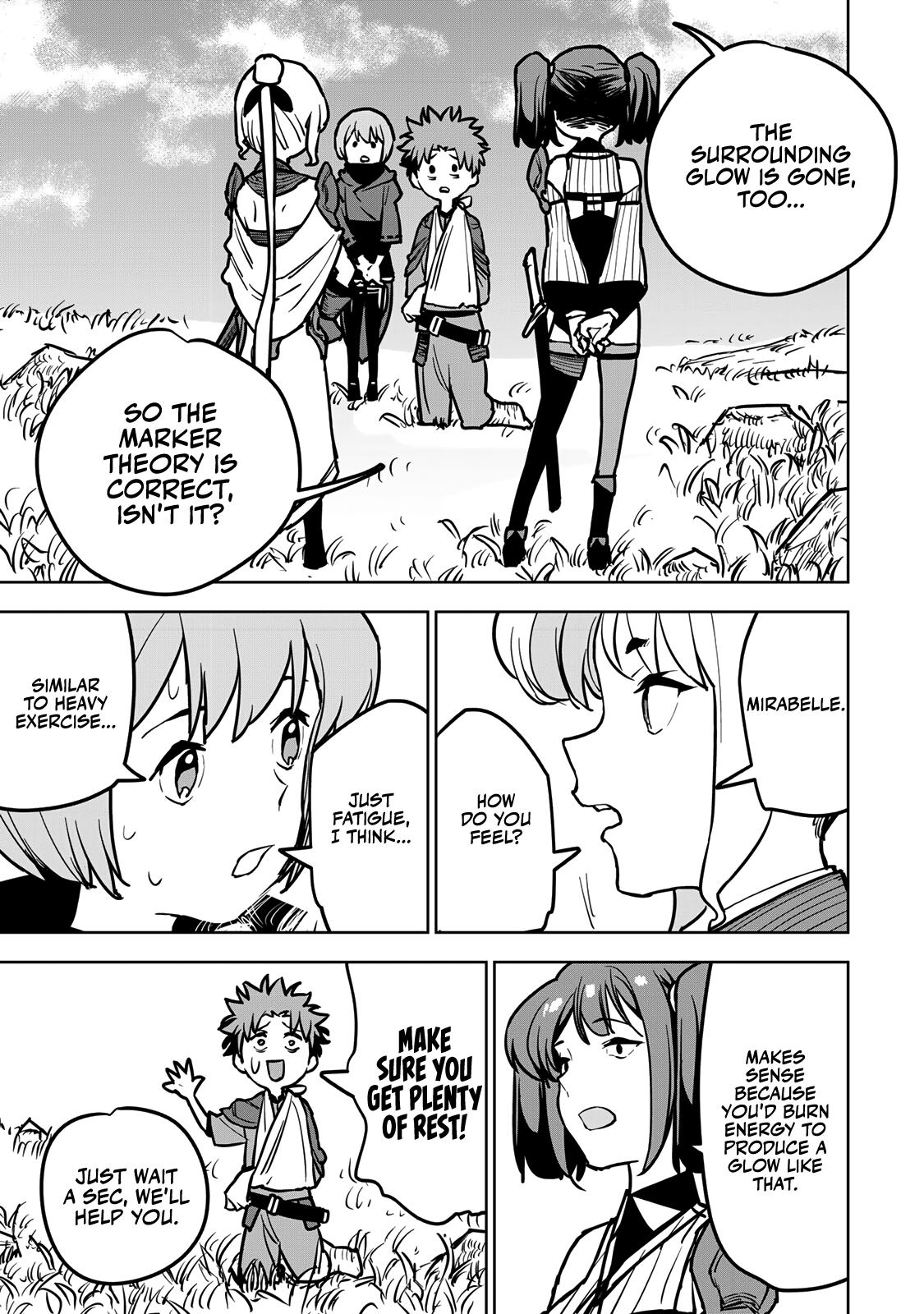 The Exiled Cheating Magician Enjoys a Carefree Second Life.: I Can Grant “Reinforcement Points” Not Only to Weapons, but to Anything, and I Can Revoke the Effects at Any Time I Choose. But Are Those Left Behind Okay? Chapter 18 page 19 - 