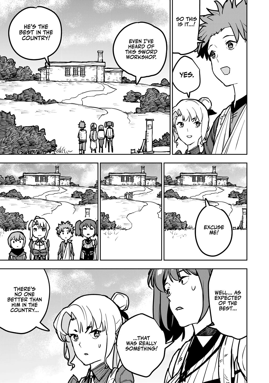The Exiled Cheating Magician Enjoys a Carefree Second Life.: I Can Grant “Reinforcement Points” Not Only to Weapons, but to Anything, and I Can Revoke the Effects at Any Time I Choose. But Are Those Left Behind Okay? Chapter 18 page 21 - 