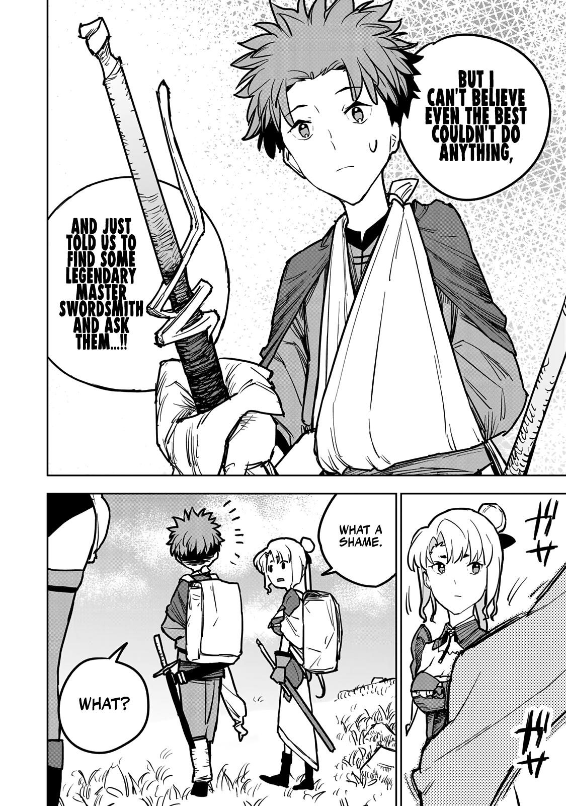 The Exiled Cheating Magician Enjoys a Carefree Second Life.: I Can Grant “Reinforcement Points” Not Only to Weapons, but to Anything, and I Can Revoke the Effects at Any Time I Choose. But Are Those Left Behind Okay? Chapter 18 page 22 - 