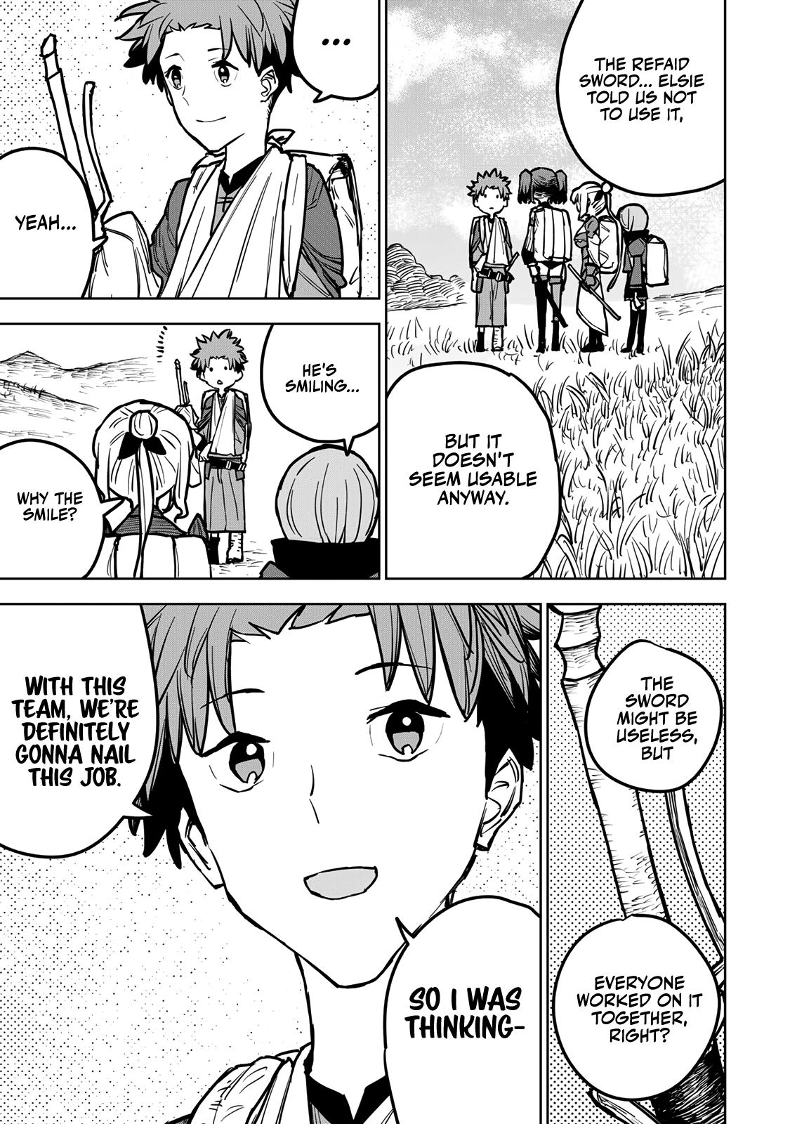 The Exiled Cheating Magician Enjoys a Carefree Second Life.: I Can Grant “Reinforcement Points” Not Only to Weapons, but to Anything, and I Can Revoke the Effects at Any Time I Choose. But Are Those Left Behind Okay? Chapter 18 page 23 - 