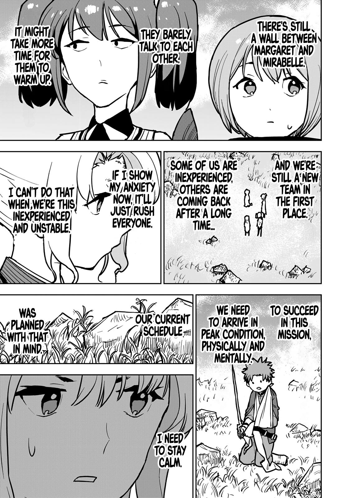 The Exiled Cheating Magician Enjoys a Carefree Second Life.: I Can Grant “Reinforcement Points” Not Only to Weapons, but to Anything, and I Can Revoke the Effects at Any Time I Choose. But Are Those Left Behind Okay? Chapter 18 page 5 - 