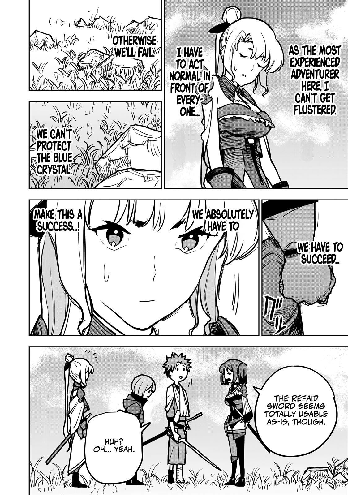 The Exiled Cheating Magician Enjoys a Carefree Second Life.: I Can Grant “Reinforcement Points” Not Only to Weapons, but to Anything, and I Can Revoke the Effects at Any Time I Choose. But Are Those Left Behind Okay? Chapter 18 page 6 - 