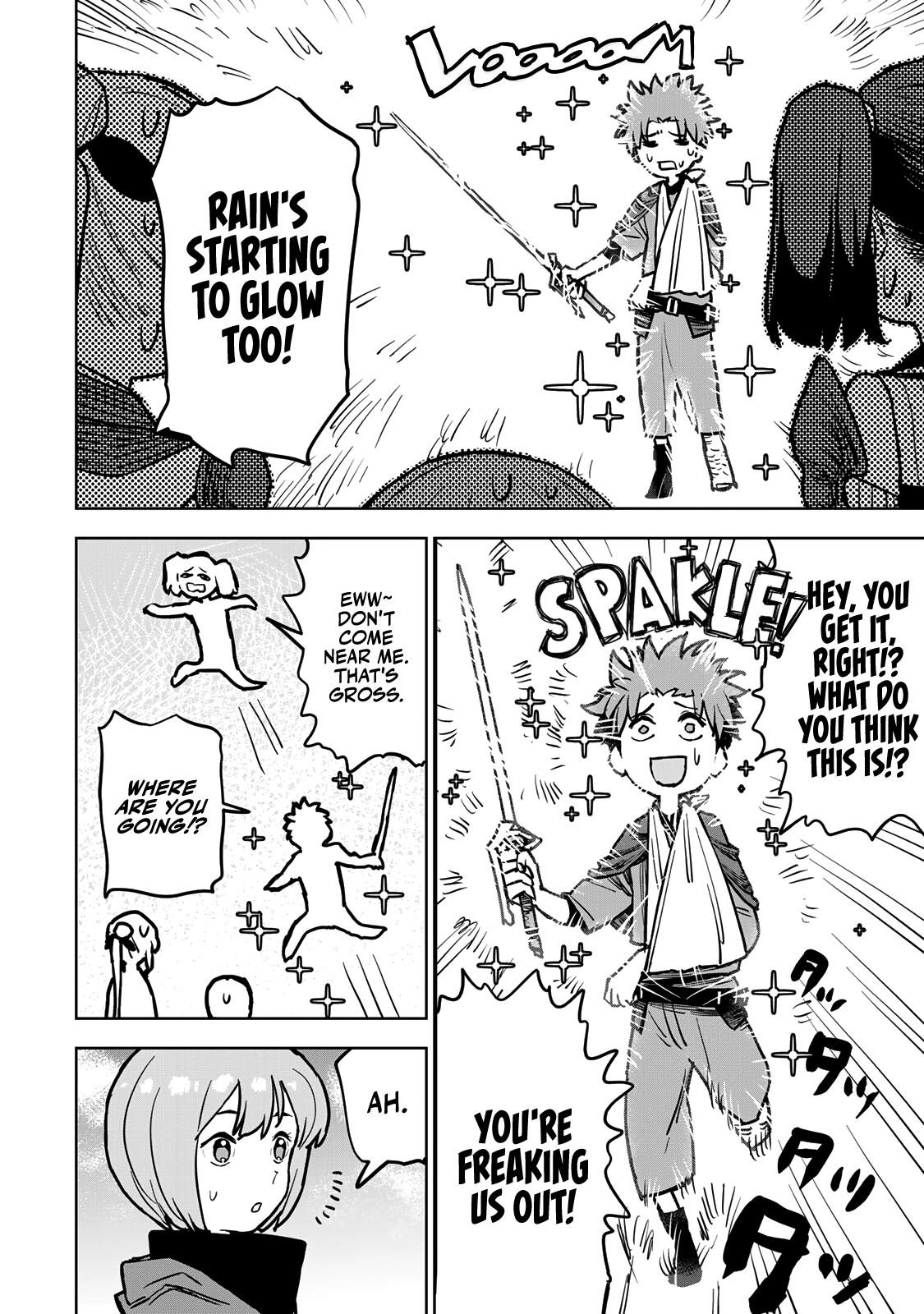 The Exiled Cheating Magician Enjoys a Carefree Second Life.: I Can Grant “Reinforcement Points” Not Only to Weapons, but to Anything, and I Can Revoke the Effects at Any Time I Choose. But Are Those Left Behind Okay? Chapter 18 page 8 - 