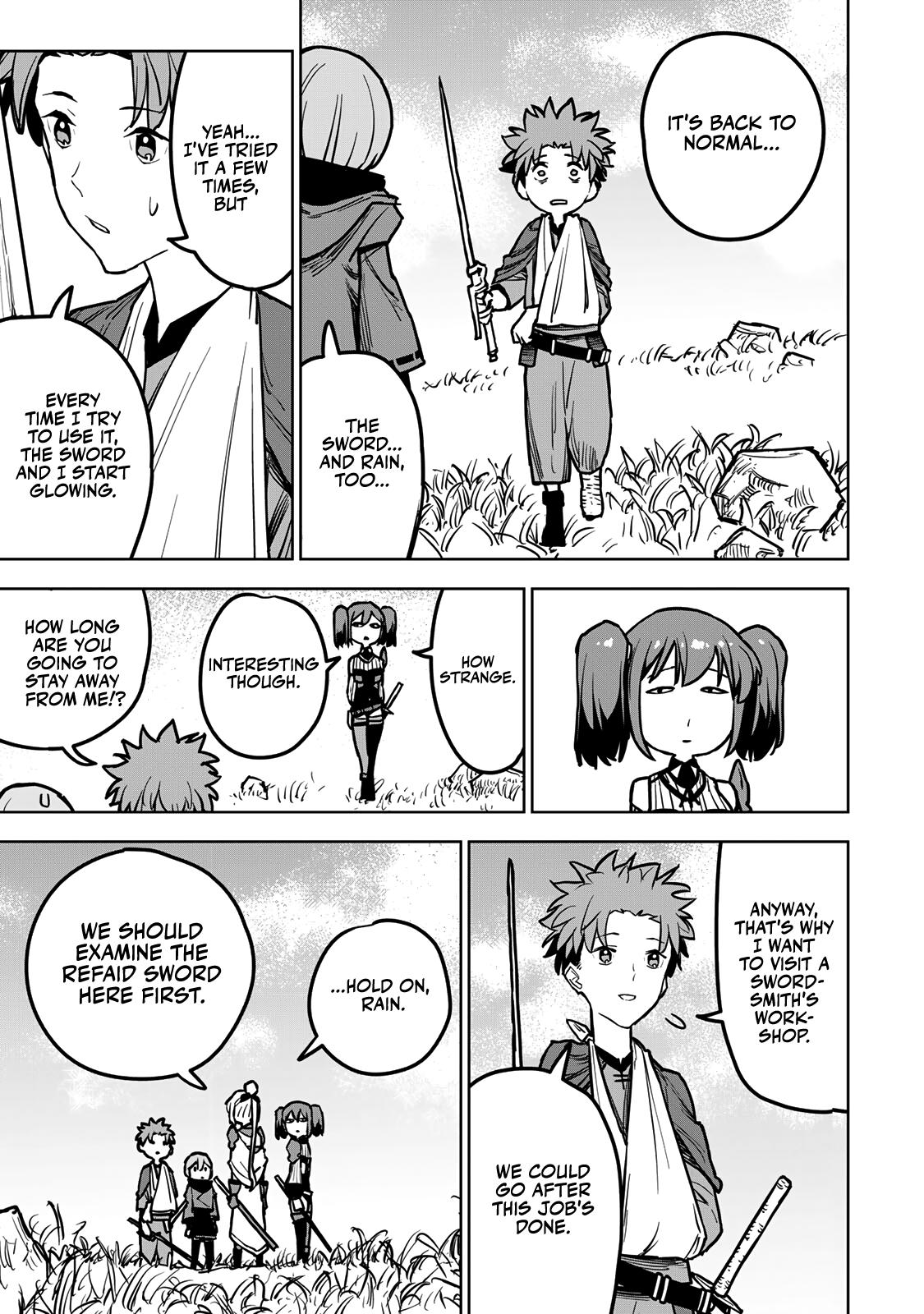 The Exiled Cheating Magician Enjoys a Carefree Second Life.: I Can Grant “Reinforcement Points” Not Only to Weapons, but to Anything, and I Can Revoke the Effects at Any Time I Choose. But Are Those Left Behind Okay? Chapter 18 page 9 - 