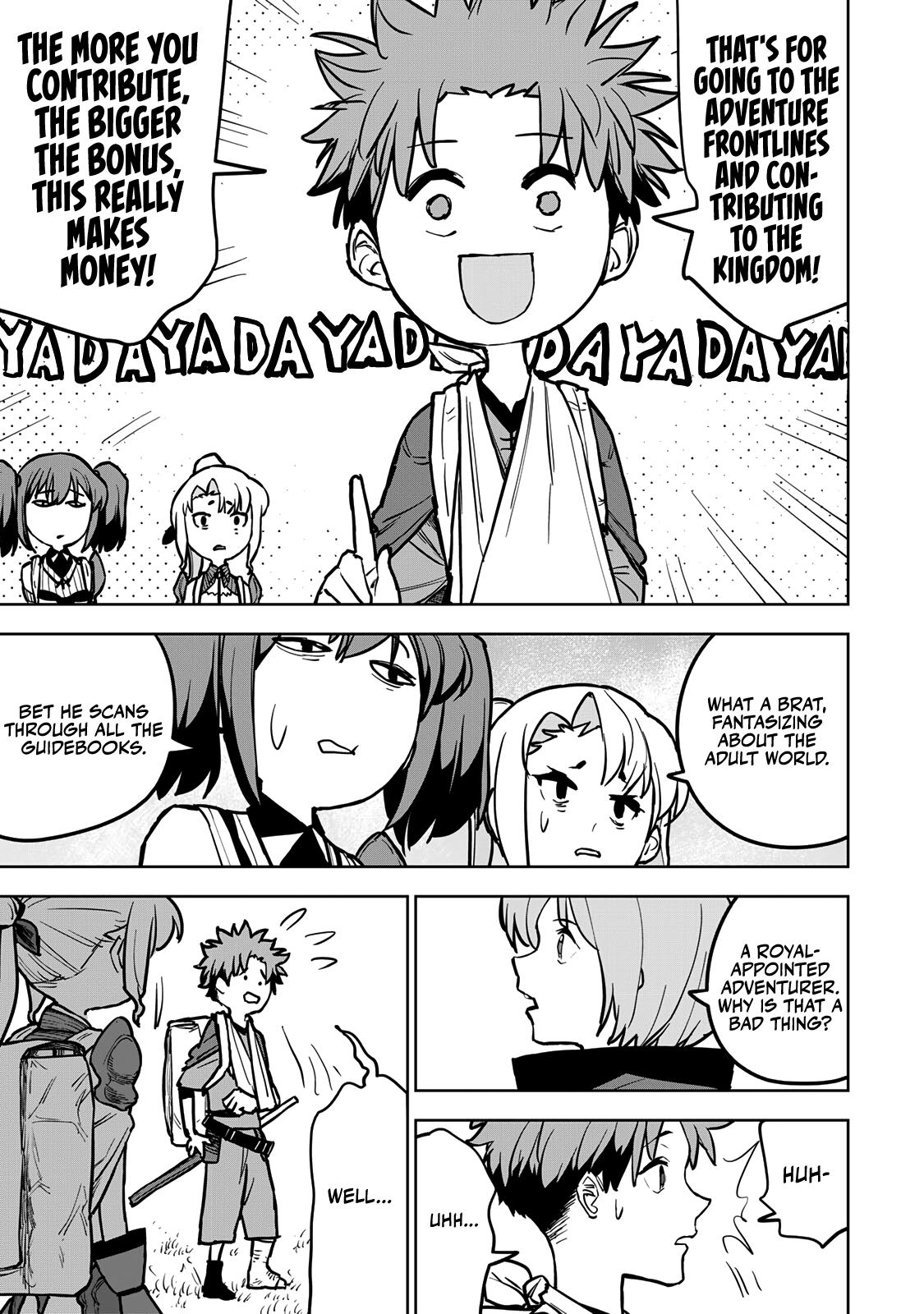 The Exiled Cheating Magician Enjoys a Carefree Second Life.: I Can Grant “Reinforcement Points” Not Only to Weapons, but to Anything, and I Can Revoke the Effects at Any Time I Choose. But Are Those Left Behind Okay? Chapter 19 page 13 - 