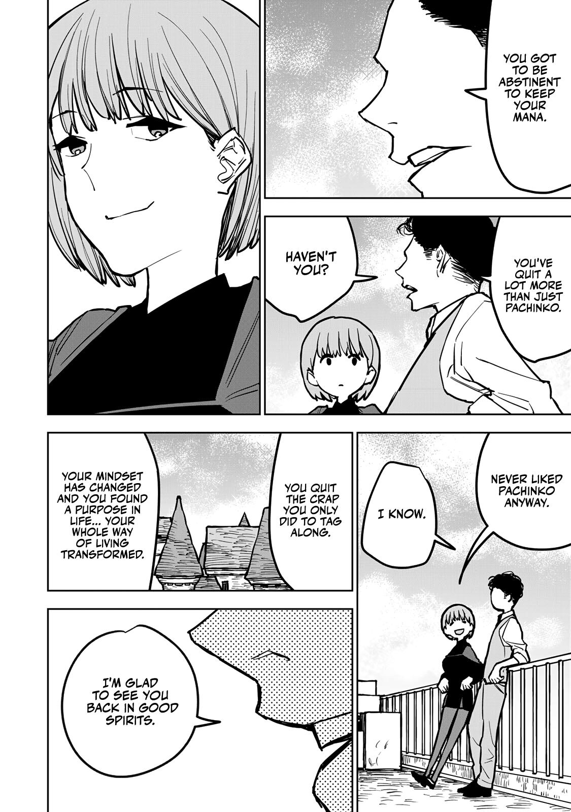 The Exiled Cheating Magician Enjoys a Carefree Second Life.: I Can Grant “Reinforcement Points” Not Only to Weapons, but to Anything, and I Can Revoke the Effects at Any Time I Choose. But Are Those Left Behind Okay? Chapter 19 page 4 - 